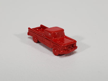 Dollhouse Toy Truck Red Painted Metal 1:12 Scale Miniature Nursery