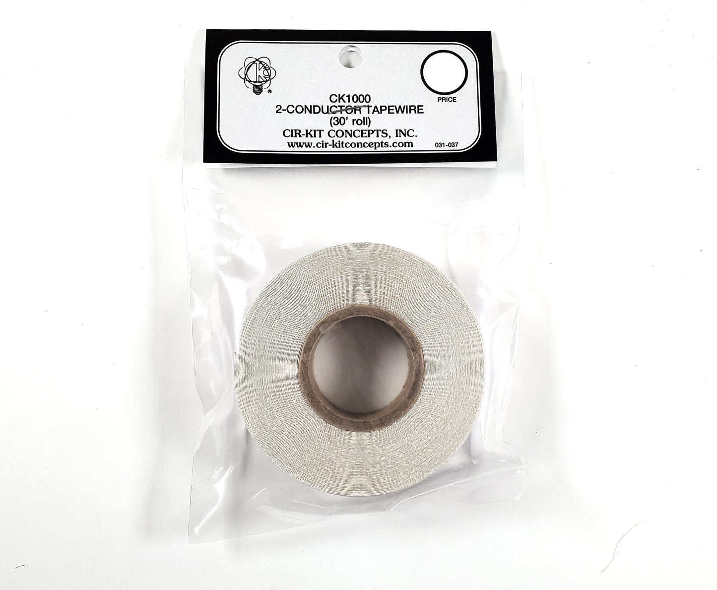 Dollhouse Tapewire 30' Foot Roll Cir-Kit 1000 2 Conductor Tape Wire