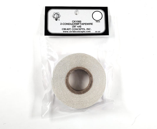 Dollhouse Tapewire 30' Foot Roll Cir-Kit 1000 2 Conductor Tape Wire