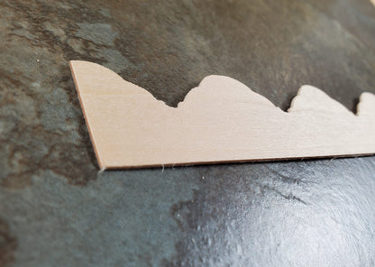 Dollhouse Scalloped Trim LARGE Fancy Victorian Style Molding 15/16" Tall x 18"