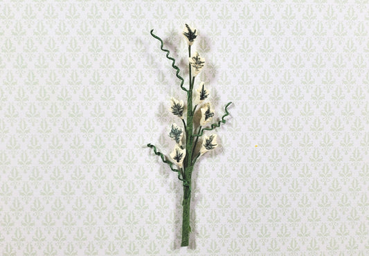 Dollhouse Single English Ivy Small Stem with Foliage 1:12 Scale Miniature