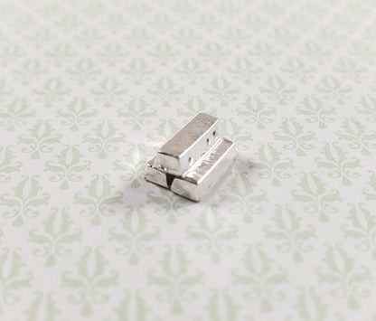 Dollhouse Silver Bullion Bars Set of 3 1:12 Scale Miniature