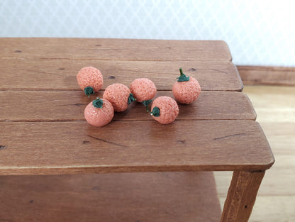 Dollhouse Oranges Set of 6 1:12 Scale Miniature Kitchen Food Groceries Market