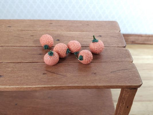 Dollhouse Oranges Set of 6 1:12 Scale Miniature Kitchen Food Groceries Market