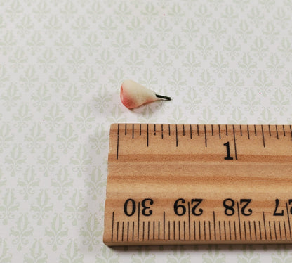 Dollhouse Pear Set of 4 1:12 Scale Miniature Dessert Food Kitchen Grocery