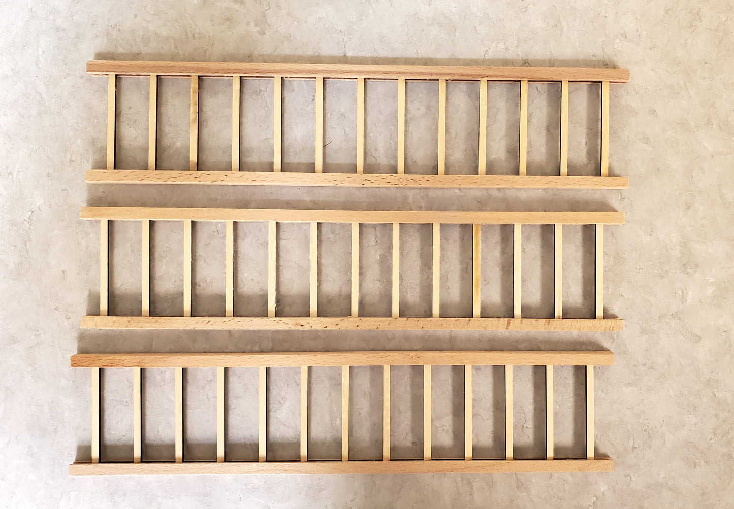 Dollhouse Miniature Fence Railing x3 Pieces for Porches Decks Gardens 1:12 Scale