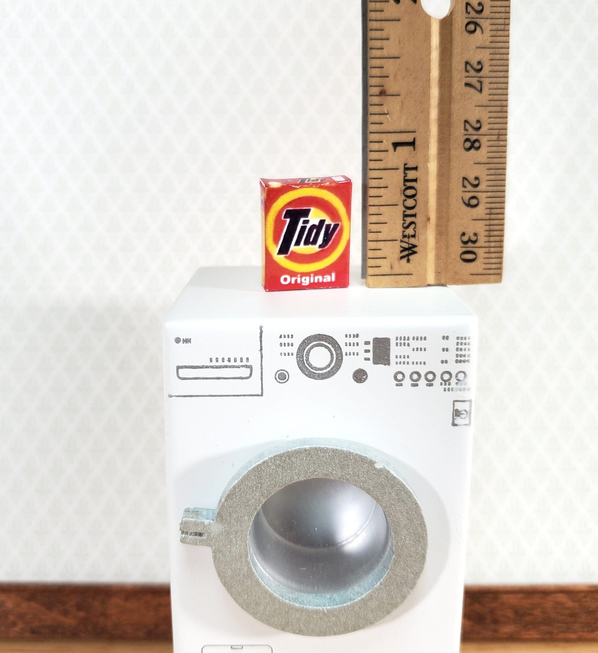 Dollhouse Miniature Boxed Laundry Detergent 1:12 Scale Laundry Room