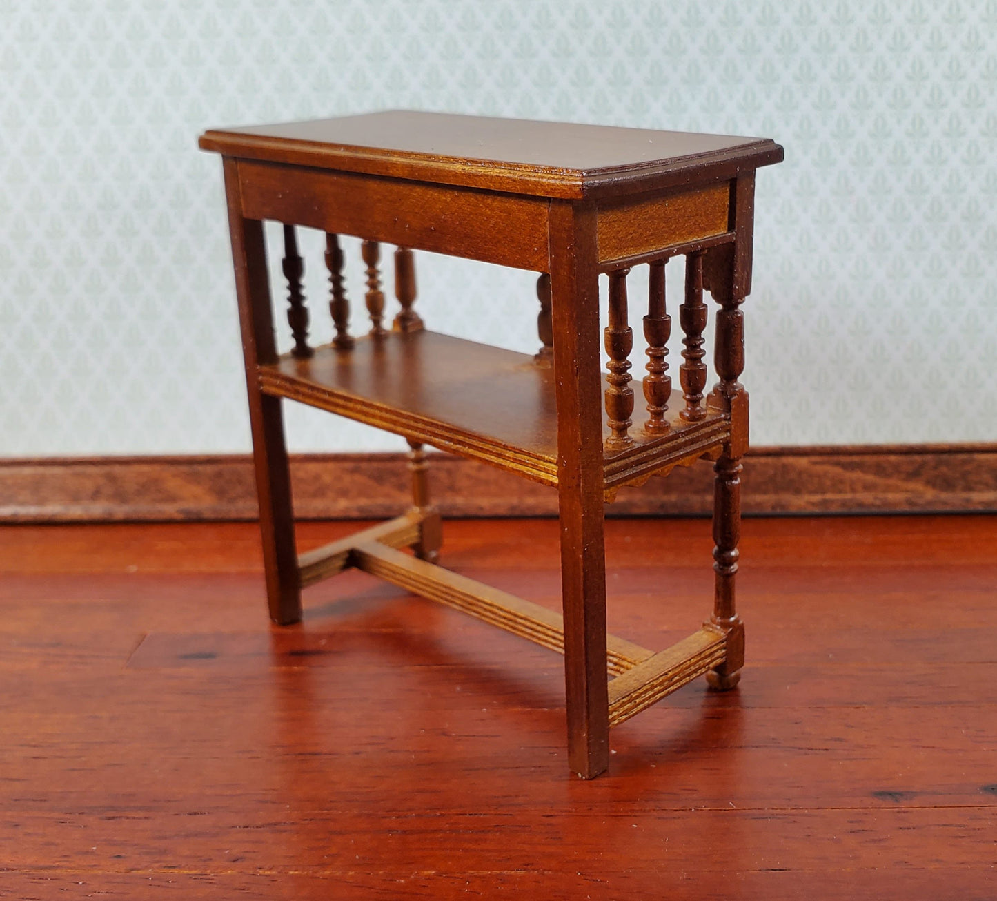 JBM Dollhouse Court Cupboard Tudor Medieval Style 1:12 Scale Miniature Furniture