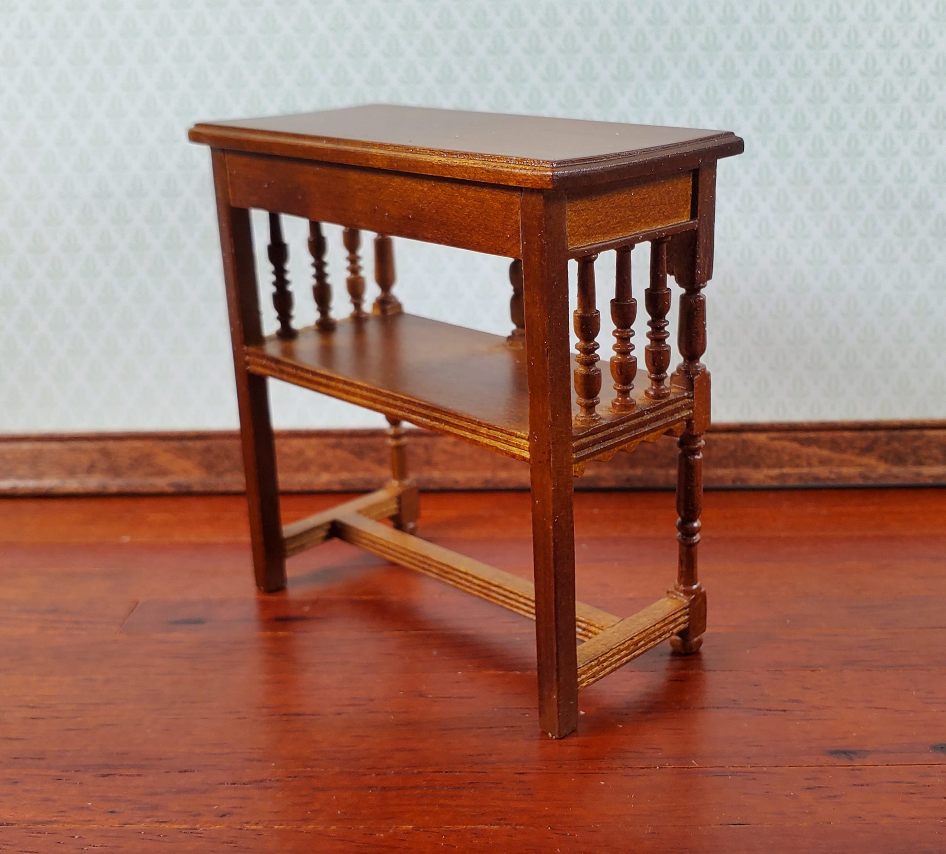 JBM Dollhouse Court Cupboard Tudor Medieval Style 1:12 Scale Miniature Furniture