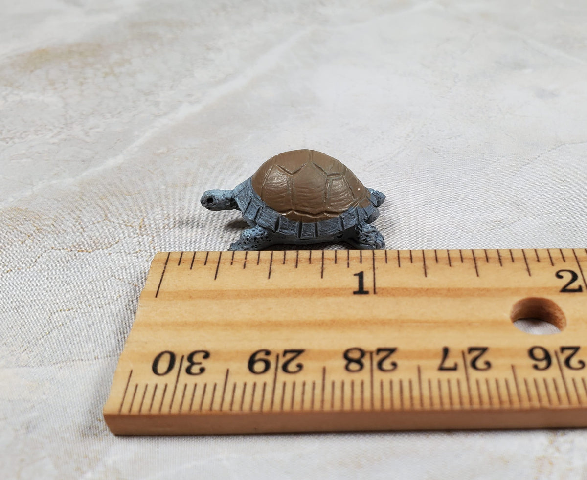 Dollhouse Miniature Tortoise Turtle 1:12 Scale Reptile Pet Resin