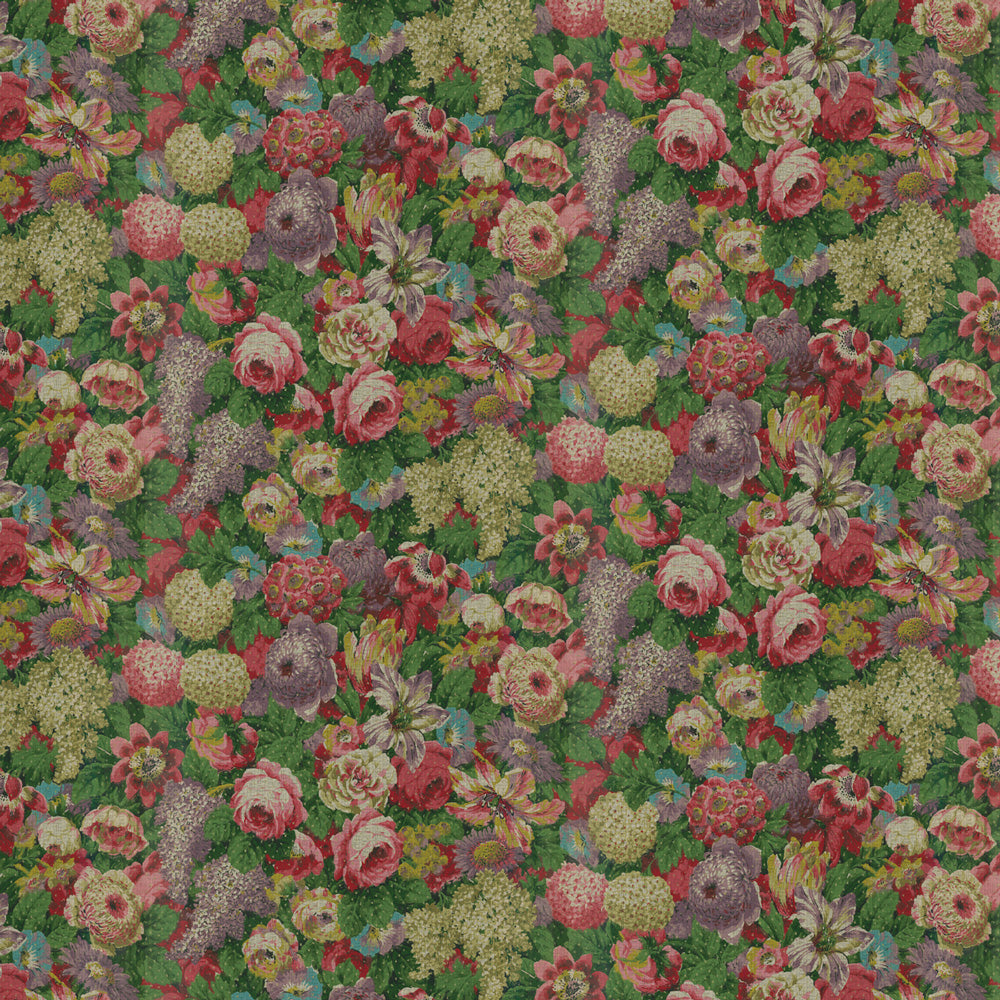 Dollhouse Wallpaper Vintage Rose Garden Bradbury & Bradbury 1:12 Scale