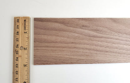 Walnut Wood Sheet Plank Thin 1/16" x 3" x 12" long Sanded Kiln Dried Woodworking