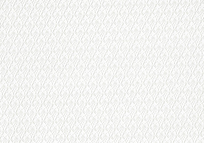 Dollhouse Cream Embossed Wallpaper x3 Sheets Art Nouveau 20 "x 10.5" 1:12 Scale