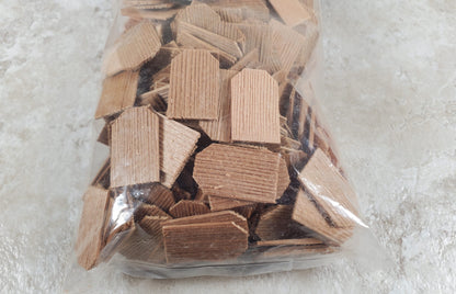 Dollhouse Shingles Small Bag Cedar Wood Square 250 pieces Alessio Miniatures
