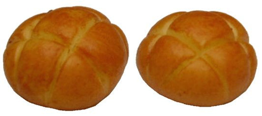 Dollhouse Sweet Bread Set of 2 1:12 Scale Miniature Kitchen Food Bakery