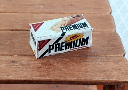 Dollhouse Box of Crackers 1:12 Scale Miniature Food Groceries Modern