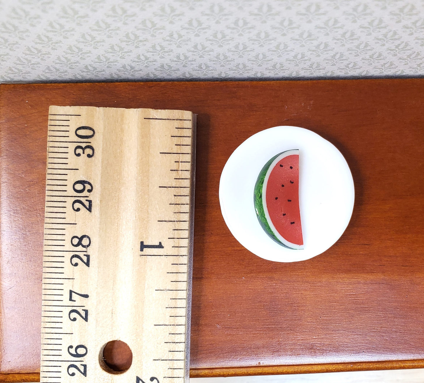 Dollhouse Watermelon Slice 1:12 Scale Miniature Kitchen Food Fruit Grocery