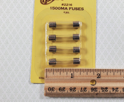 1500 Milliamp Fuses Houseworks 2216 for Dollhouse Power Strips Replacement Part