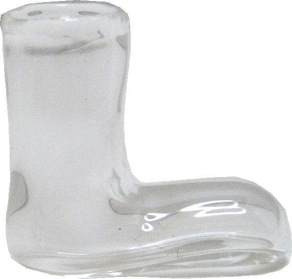 Dollhouse Glass Shoe Vase 1:12 Scale Miniature Decoration