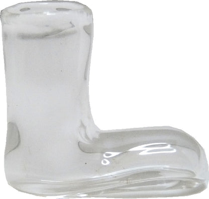 Dollhouse Glass Shoe Vase 1:12 Scale Miniature Decoration