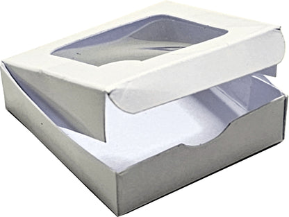 Dollhouse Bakery Pie Box with Window White 1:12 Scale Miniature Kitchen