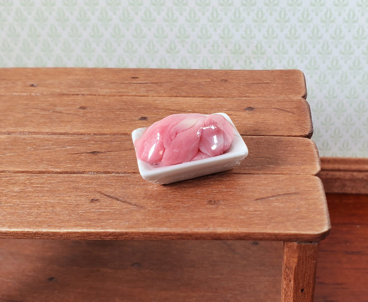 Dollhouse Pork Shoulder Roast Wrapped Meat 1:12 Scale Miniature Food Kitchen
