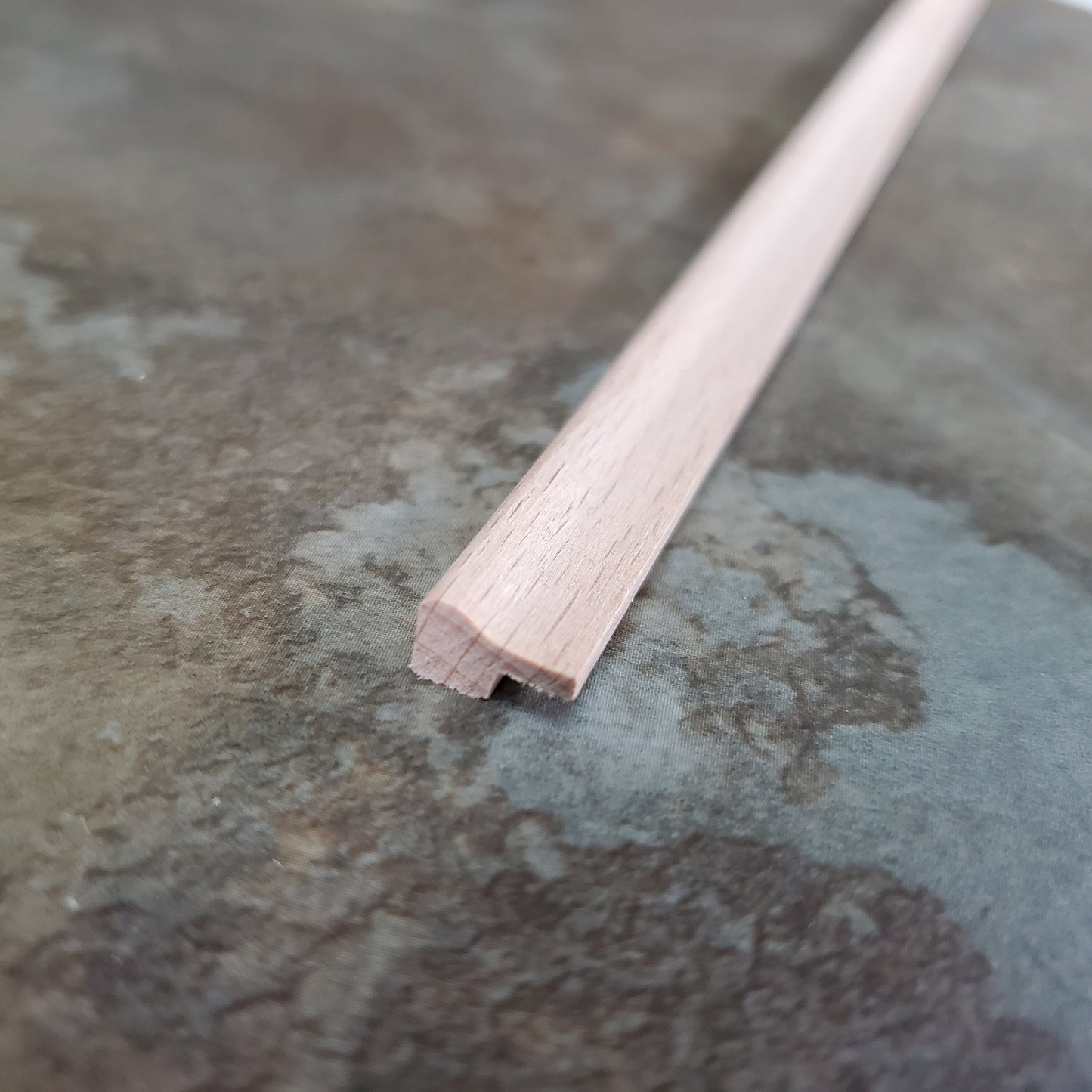 Dollhouse Chair Rail for Wainscoting Panels 5/16" tall x 18" long CLA70240