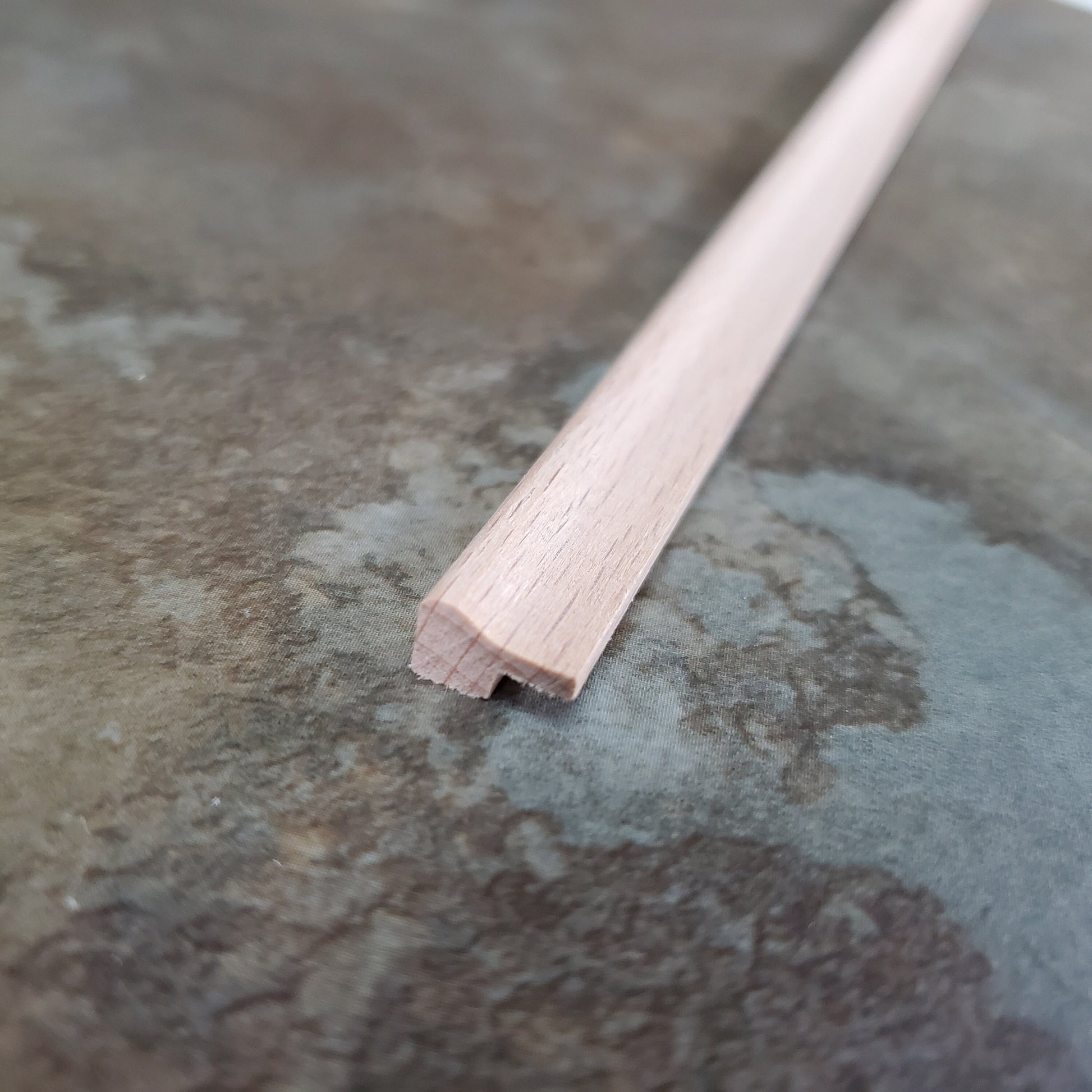 Dollhouse Chair Rail for Wainscoting Panels 5/16" tall x 18" long CLA70240