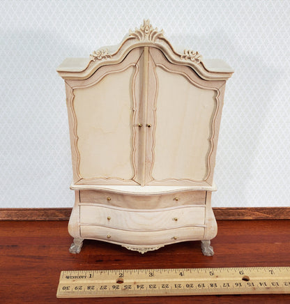 JBM Dutch Baby House Cabinet Dollhouse Large 1:12 Scale Miniature Unpainted