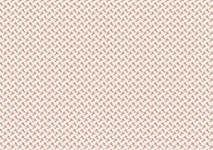 Dollhouse Wallpaper Paul's Garden Pale Pink by Brodnax 1:12 Scale Miniature
