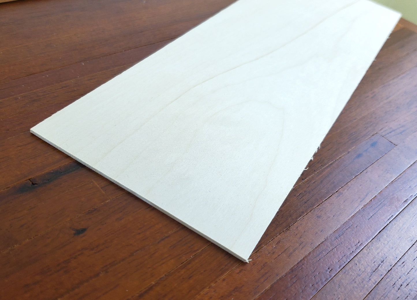 Basswood Sheet Plank Thin 1/16" Thick x 4" Wide x 12" long Kiln Dried Woodworking