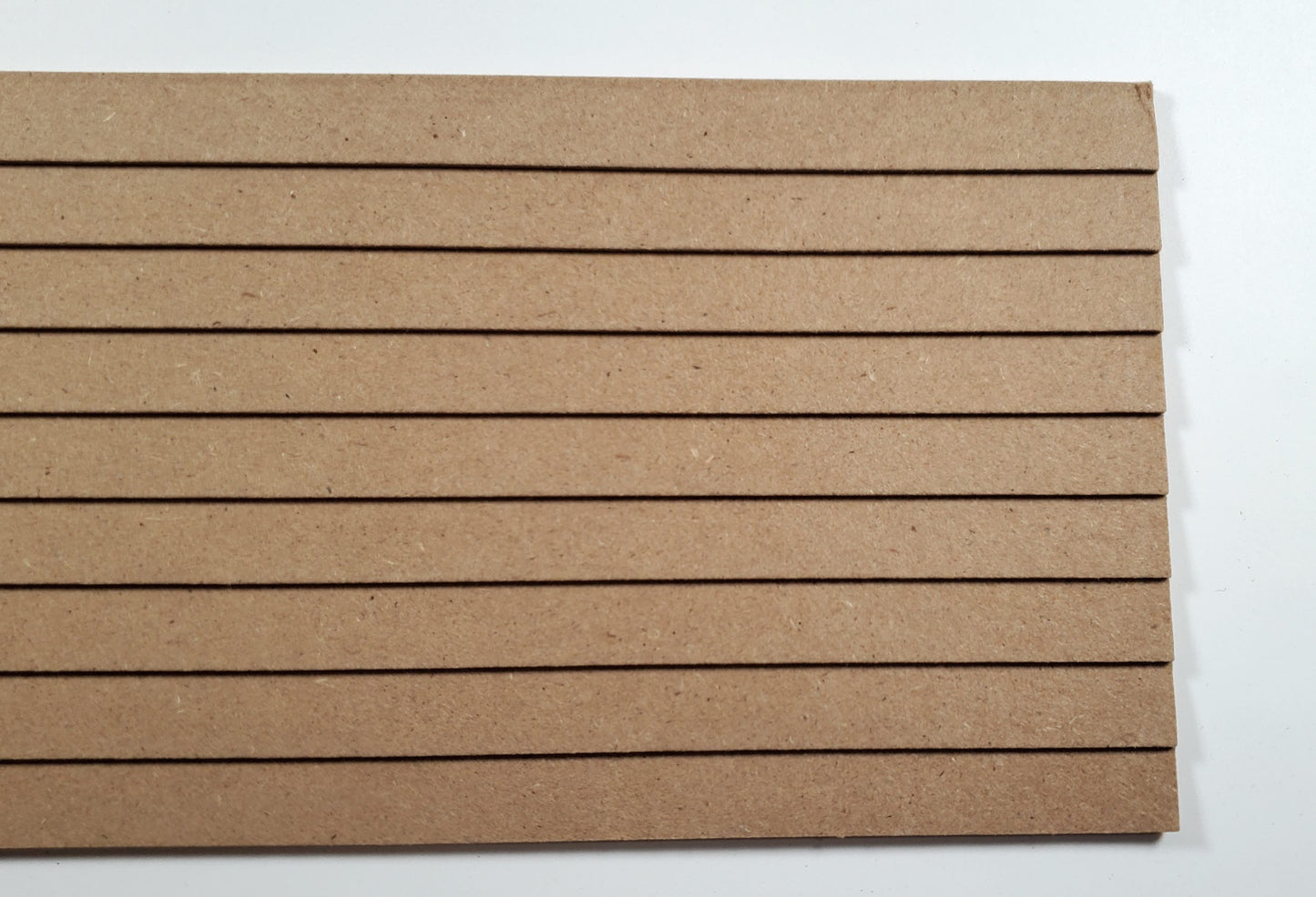 Dollhouse MDF Clapboard Siding Panels 3/8" Lap Wood Paneling x10 Sheets