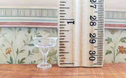 Dollhouse Margarita Glass Clear 1:12 Scale Miniature Kitchen