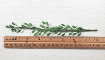 Dollhouse Philodendron Vine 8 Inches Long 1:12 Scale Miniature Garden Plants