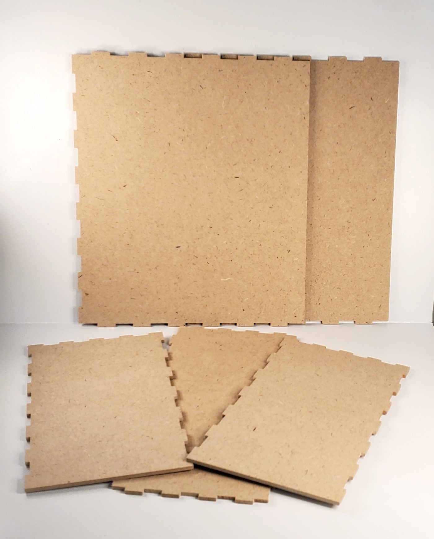 Book Nook Room Box DIY Kit 9 3/8" tall x 8" Deep x 4 1/2" Wide MDF - Miniature Crush