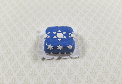Dollhouse Midnight Sky Cake 1:12 Scale Miniature Dessert Food Bakery