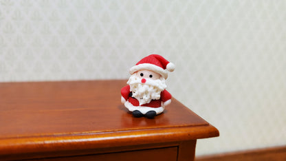 Dollhouse Santa Claus 1:12 Scale Miniature Accessories Toys Decoration Christmas