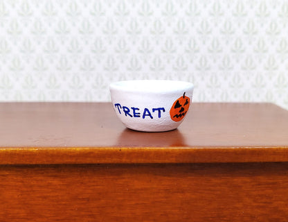 Dollhouse Halloween Trick or Treat Bowl 1:12 Scale Miniature