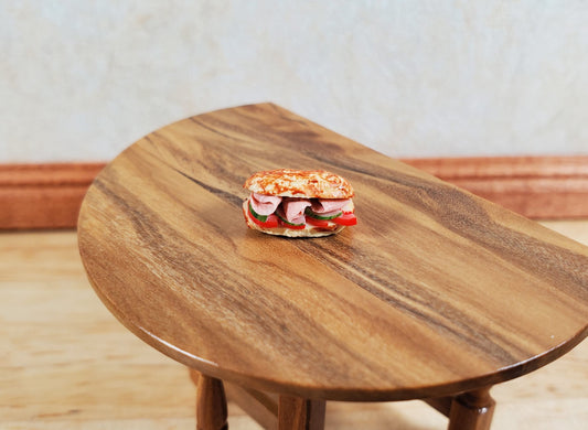 Dollhouse HALF SCALE Subway Sandwich Hoagie 1:24 Miniature Food