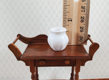Dollhouse White Vase Ceramic LARGE 1:12 or 1/6 Scale Miniature Scenes