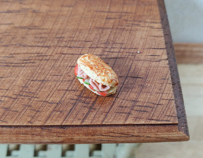 Dollhouse HALF SCALE Subway Sandwich Hoagie 1:24 Miniature Food