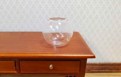 Dollhouse Glass Fish Bowl Large 1:12 Scale Miniature Decorations Pets