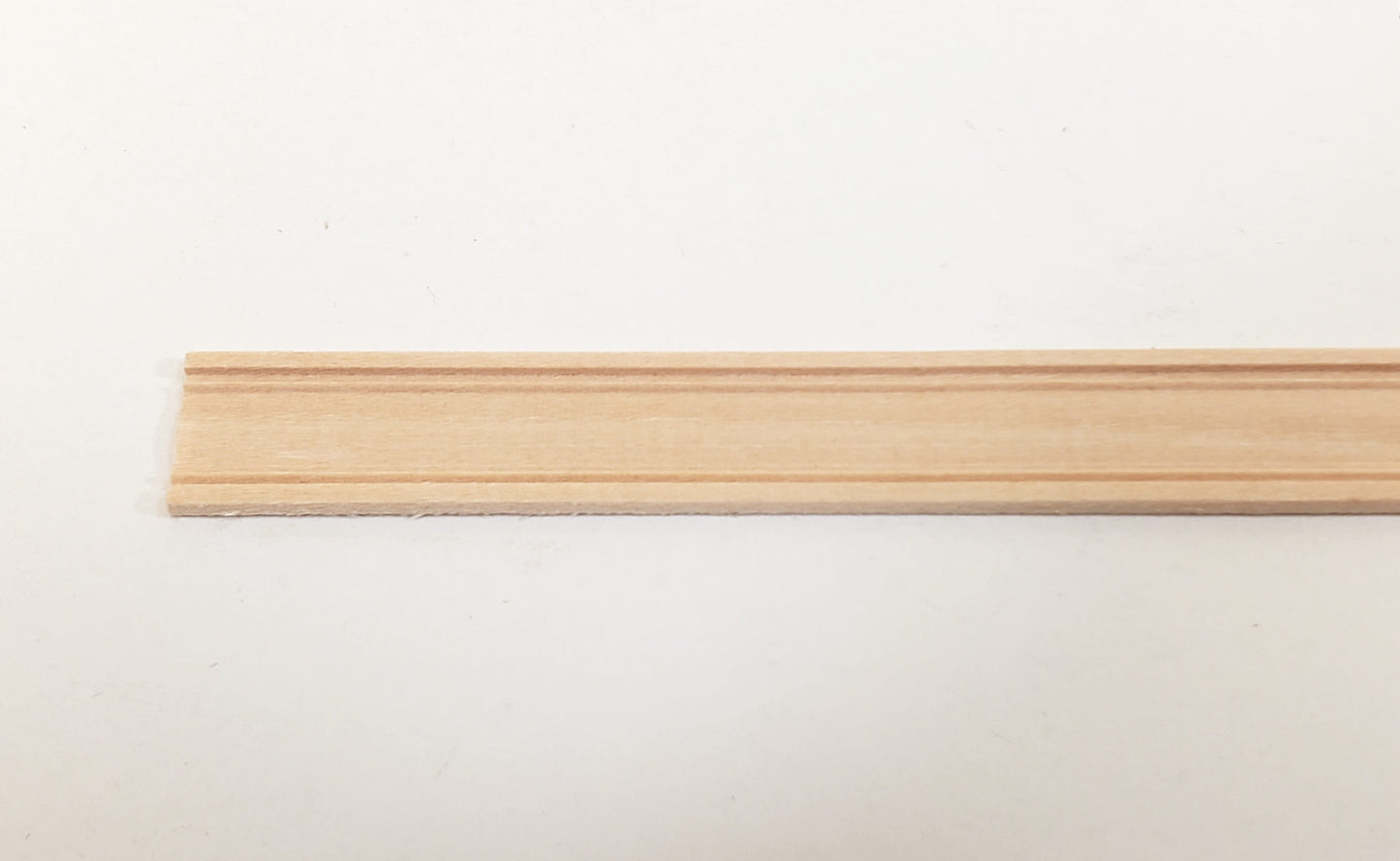 Dollhouse Window Door Casing or Baseboard Molding 1/2" wide x 18" long NE930
