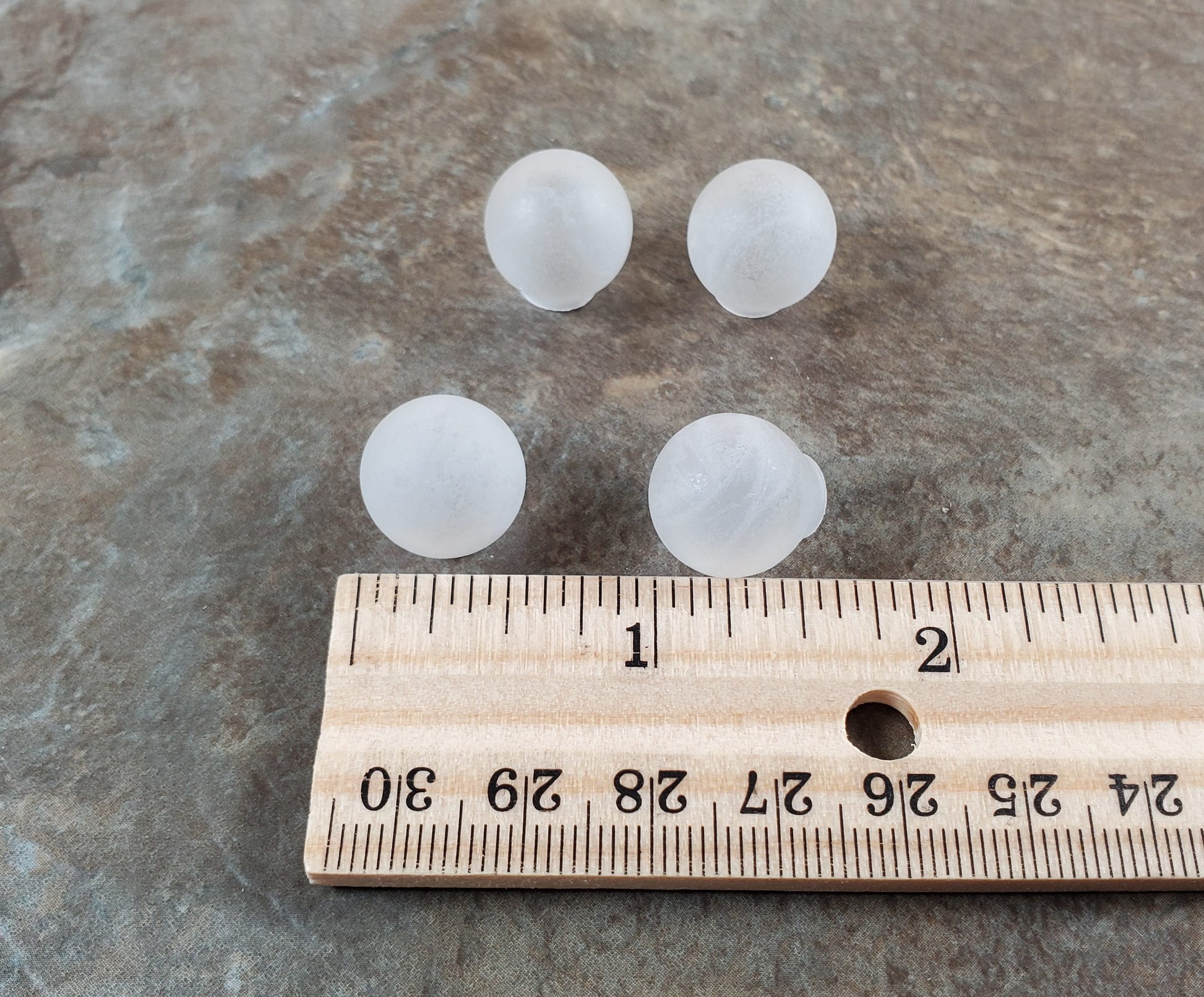 Dollhouse Frosted Glass Globes Shades 1:12 Scale Miniature DIY Lights MH686