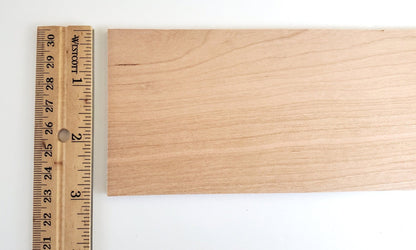 Cherry Wood Slat Plank 3/32" x 3" x 12" long Woodworking Kiln Dried Sanded - Miniature Crush