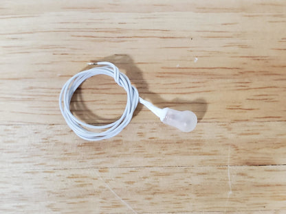 Cir-Kit Pea Bulb Frosted Light Fixture with Wire 1:12 Scale Dollhouse Miniature Attics Closets - Miniature Crush