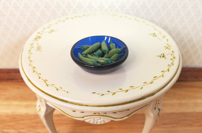 Dollhouse Green Chili Peppers Set of 12 1:12 Scale Miniature Food Kitchen Grocer