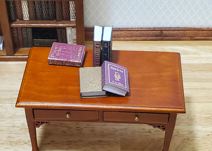 Dollhouse Miniature Book Set x5 Children's Classics #1 1:12 Scale (blank inside)