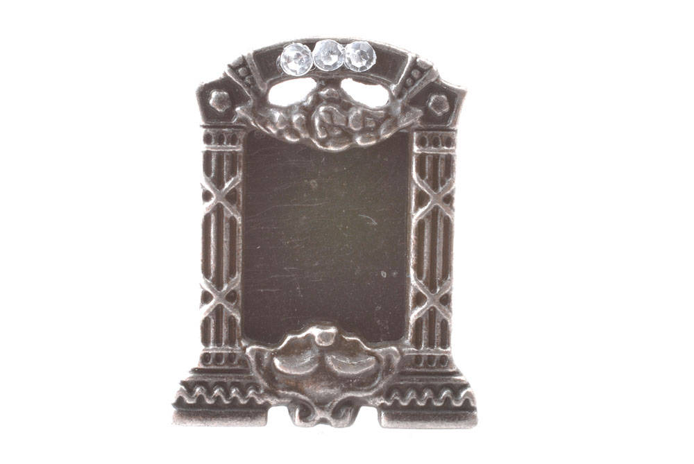 Dollhouse Fancy Photo Frame with Rhinestones Art Deco Style 1:12 Scale ...