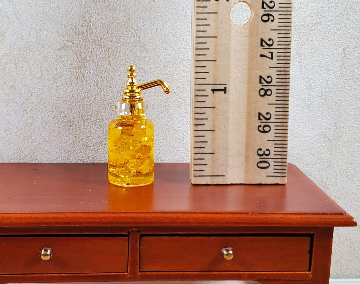 Dollhouse Flavored Syrup Pump Orange Marmalade 1:12 Scale Kitchen Food